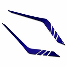 Adesivi 3D compatibili con Yamaha Tracer 900 2018 2020 Protezioni Serbatoio Blu