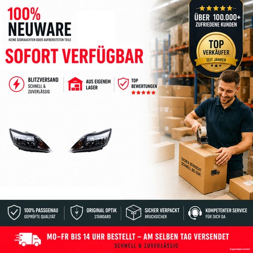 Set fari anteriori alogeni - set,