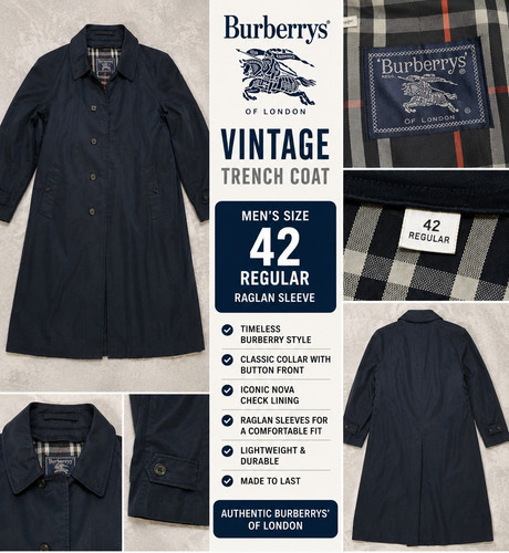 Burberrys trench uomo vintage