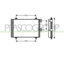 Condensatore Per Citroen Xsara
