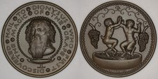 1930 SALVE A DIONISO Società dei Medaglisti SOM-2.2 di Paul Manship