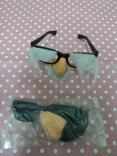 Occhiali con naso baffi - occhiali,