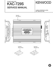 Servizio Manuale di Istruzioni