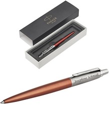 Escluso PARKER Penna A Sfera JOTTER CORE CHELSEA ARANCIONE Incisione Laser