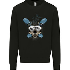 Felpa Jumper Snowboard Skull