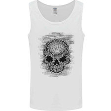 Teschio Di Catene Uomo Canotta Maglia