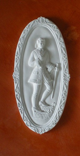 Bassorilievo gesso bianco - bassorilievo,