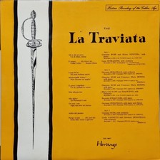 Giuseppe Verdi – La Traviata (Selezione) / Ruffo, Russ, Zenatello - LP