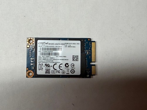 Crucial mx200 250gb - 250gb, msata