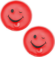 2 Pezzi Hand Warmers, Scaldamani Tascabile Riutilizzabile, Scalda Mani in PVC pe