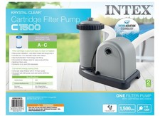 Pompa filtro a cartuccia Intex