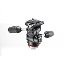 Manfrotto Testa a 3 vie 804 con leve richiudibili e RC2 - MH804-3W