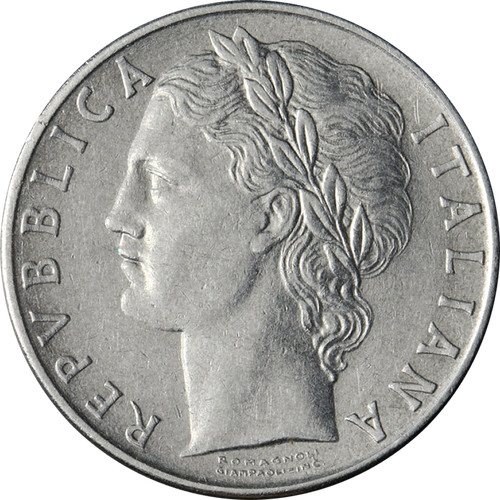 Italy 1957 hundred - 1957-r,