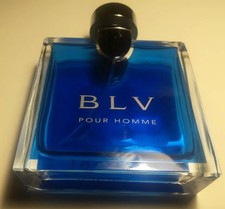 BULGARI BLU BVLGARI BLV POUR HOMME - 100 ML - FLACONE VUOTO DA COLLEZIONE