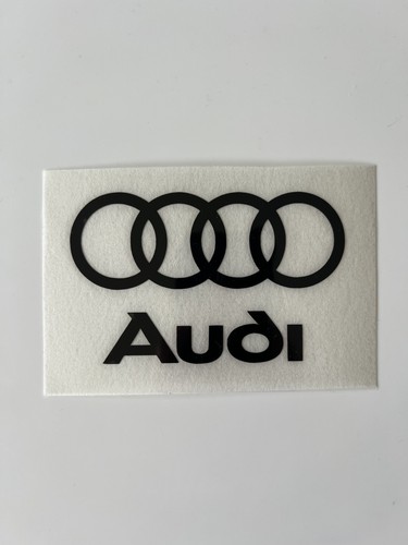 Adesivo logo audi anelli - logo,