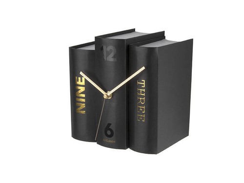 Orologio book 20x20x15 cm - orologio,