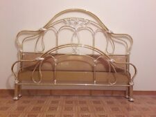 Letto Cantori in ottone e argento