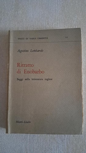 Agostino lombardo ritratto di - lombardo,,