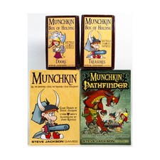 SJG Giochi da Tavolo Collezione Munchkin #65 - 2 Giochi Base + 2 Espansioni VG+/EX