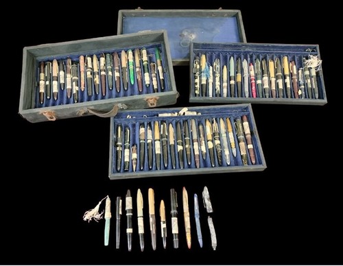 Collezione penne - collezione, di