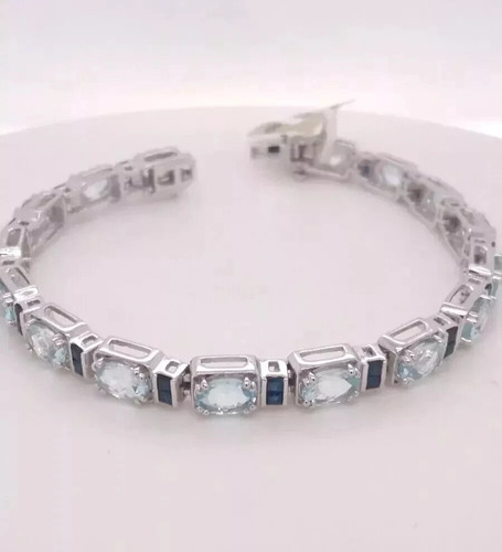 Bracciale tennis zaffiro - bracciale,