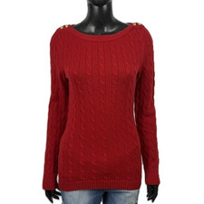 Ralph Lauren Maglione Rosso