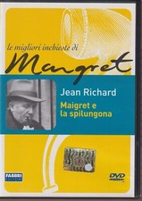 MAIGRET E LA SPILUNGONA DVD Jean Richard Le Migliori Inchieste di Maigret