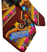 LEONARD CRAVATTA UOMO MAN TIE