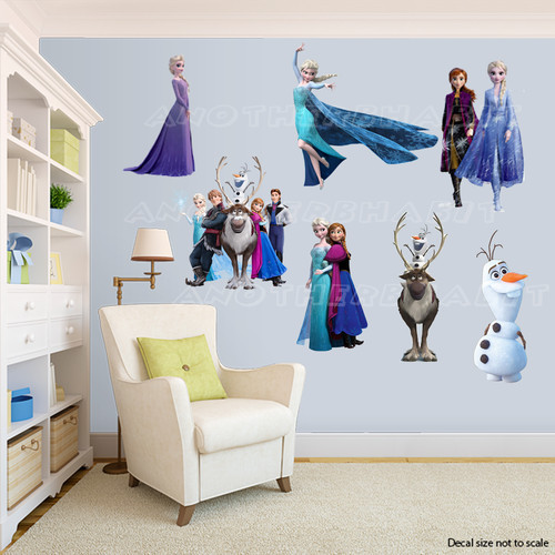Adesivo parete frozen - adesivo,