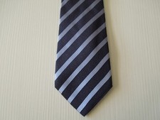 T.E.S. COMO SILK TIE SETA CRAVATTA MADE IN ITALY SELF TIPPED 1998