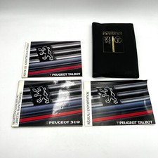 LIBRETTO USO E MANUTENZIONE PEUGEOT 309 06/1992 Talbot set completo