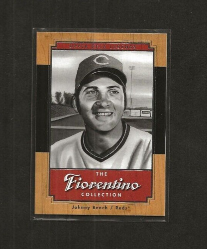 Johnny bench 2001 upper deck - bench,