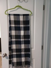 Sciarpa coperta donna a quadri