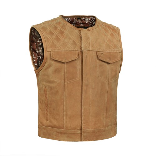 Gilet pelle moto - moto, uomo