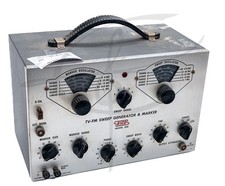 Generatore di Spazzamento EICO Modello 368 - 3-220 Mhz (E-4) - COSÌ COM'È Avrà bisogno di qualche lavoro 