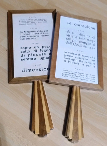 Tabelle ottiche vintage per - tabelle,