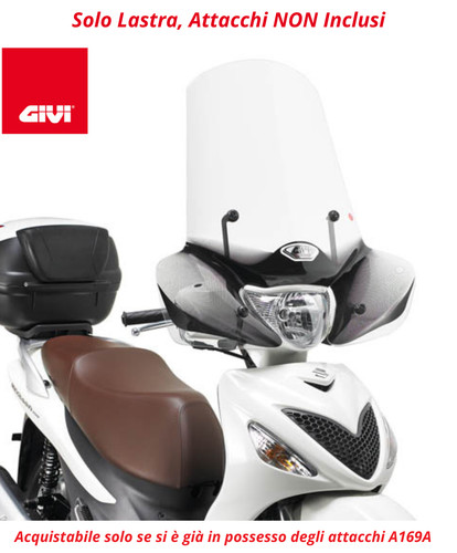 Givi parabrezza senza attacchi - parabrezza,