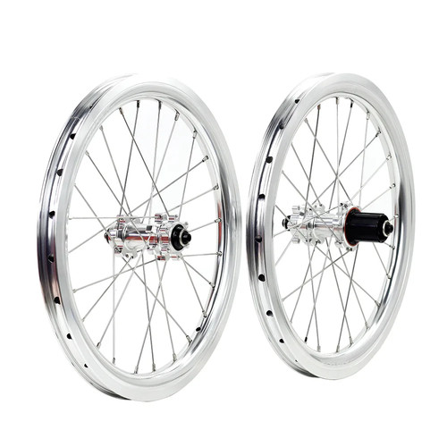 Set ruote freno disco bici - ruote,