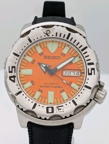 Seiko orange monster skx781 - orange,