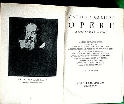 Galileo galilei opere - galileo,