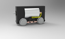 Carrello motore scala H0m