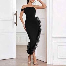 Vestito abito elegante lungo - abito,