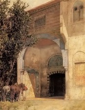 Dipinto olio alberto pasini -