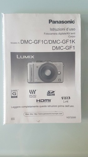 Panasonic dmc fx01 - dmc-fx01, manuale