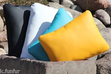 Cuscino IN Ecopelle 50x30 CM Federa Cuscino Sedie Fodera Cuscino Gatti Cani