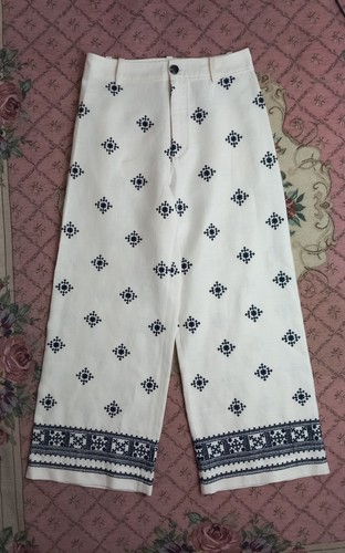 Zara pantalone estivo gamba - pantalone,