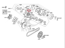 KYMCO frizione PEOPLE GT300i