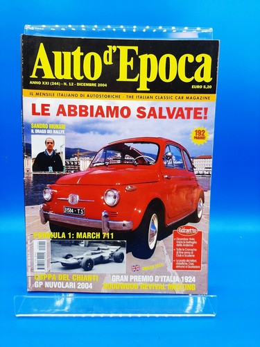Rivista auto epoca fiat - rivista,