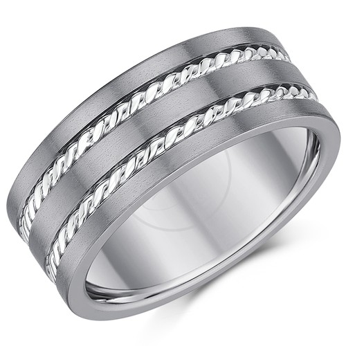 Anello fede titanio con - fede,