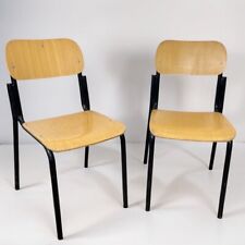 Sedie vintage da scuola stile